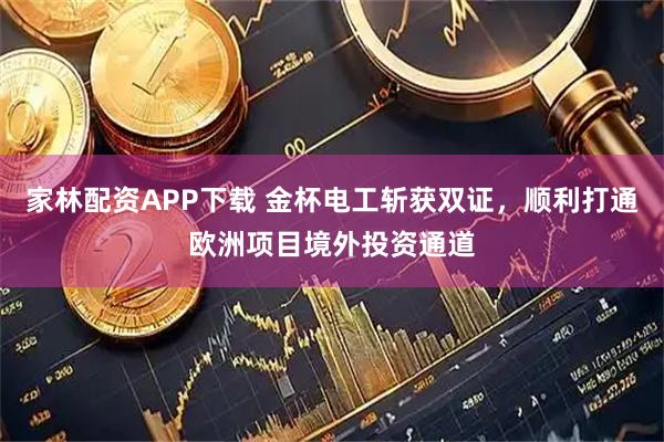 家林配资APP下载 金杯电工斩获双证，顺利打通欧洲项目境外投资通道